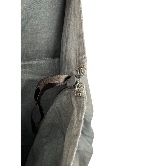 Long Tall Sally Dip-Dye Gray & Black Maxi Skirt ruffle petticoat size 14 - Picture 7 of 12